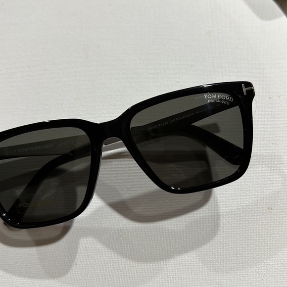 Tom Ford Polarized Anti Reflective Square Garrett 54mm Sunglasses NEW - Picture 6 of 14